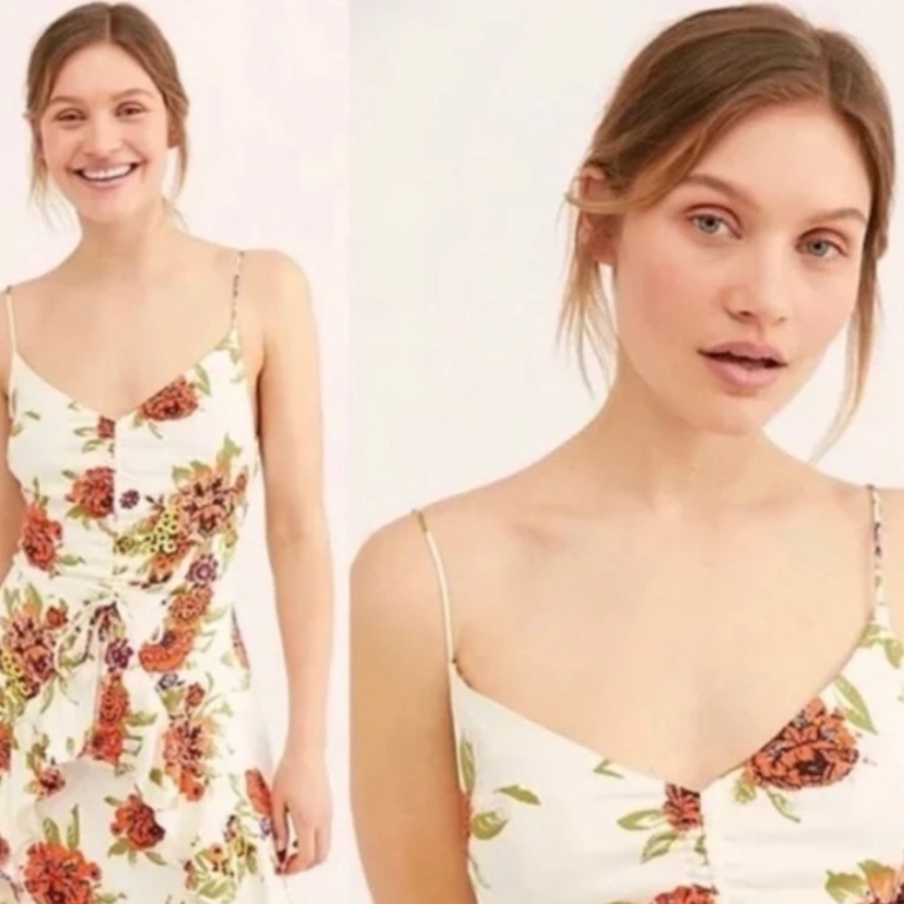 Free People Dresses Free People Happy Heart Mini Dress, practically new